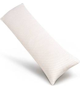 lot 61434 image: ELEMUSE Full Body Pillow for Adults - Shredded Memory Foam & Zippered Cooling Bamboo Cover - 20 x 54 Long Pillow for Sleeping - Bed Pillows for Side Sleeper