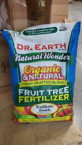 lot 61439 image: Dr. Earth Organic & Natural Fruit Tree Fertilizer, 25lb Bag