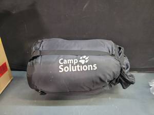 lot 71803 image: Camp solutions sleeping bag teal and gray
