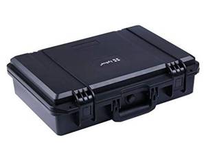 lot 71823 image: Lykus HC-4410 Waterproof Hard Case with Customizable Foam Insert, Interior Size 17.32x11.42x4.72 in, Suitable for Pistol, Laptop, Small Drone, Camcorder, Action Camera, and More