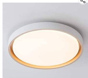 lot 71828 image: LED Flush Mount Ceiling Light 3000K Warm White, 2110 Lumens, 30W 16.5 Inch, Round Modern Lighting Fixture for Bedroom Living Room Kitchen Hallway