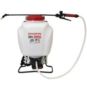 lot 71847 image: Chapin International 63985 Black & Decker Backpack Sprayer, 4 gal, Translucent White (B00Q03MMDO)