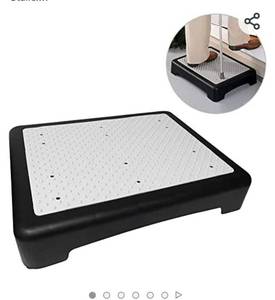 lot 71859 image: Wefaner Platform Step Safety Step Non-Slip Indoor and Outdoor Mobility Step Stools,Portable Step Riser, Anti-Fall Safety Platform for The Elderly.Large Size High Rise Stairs