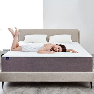 lot 2282 image: Queen Mattress, Molblly 10 Inch Memory Foam Mattress in a Box, Fiberglass Free,Breathable Bed Comfortable Mattress for Cooler Sleep Supportive & Pressure Relief, Queen Size Mattress In A BOX, 60 X 80 X 10