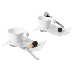 lot 2286 image: NewWave Caff� Coffee For 2, Spoons Not Included