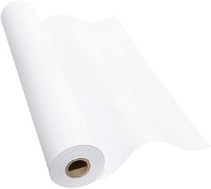 lot 2326 image: Made in USA White Kraft Paper Wide Jumbo Roll 36 x 1200 (100ft) Ideal for Gift Wrapping, Art &Craft, Postal, Packing Shipping, Floor Protection, Dunnage, Table Runner, 100% Recyclable Material