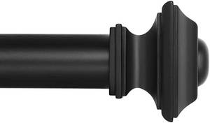 lot 2349 image: Ivilon Drapery Treatment Window Curtain Rod - Square Design 1 18 Rod 48-86