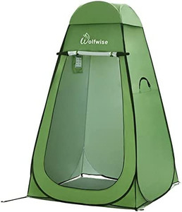 lot 2379 image: WolfWise Pop Up Privacy Shower Tent Portable Outdoor Sun Shelter Camp Toilet Changing Dressing Room