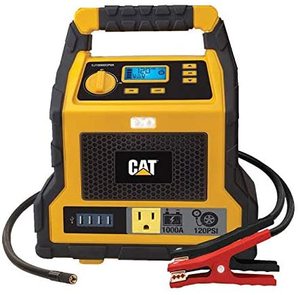 lot 2383 image: CAT 3-in-1 1000Amp Power Station with Jump Starter and Compressor