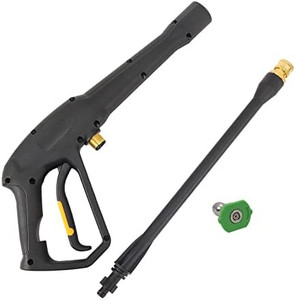 lot 5547 image: High Pressure Water Spray Gun Wand Jet Nozzle Tips, Power Washer Water Gun Compatible with Some of Greenworks Karcher Ryobi Homelite Powerstroke Electric Pressure Washer Max 1900 PSI