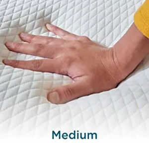 lot 5579 image: Tempur-Pedic TEMPUR-Adapt  Cooling 3-Inch Mattress Topper Medium Luxury Premium Foam, Washable Cover, Medium Cooling Topper,white
