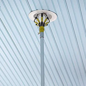 lot 5593 image: Telescopic Extension Pole For High Ceilings and Recessed Lights, Cage Style
