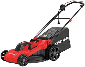 lot 7418 image: CRAFTSMAN Electric Lawn Mower, 20-Inch, Corded, 13-Ah (CMEMW213