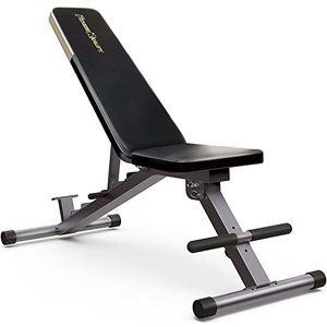 lot 7461 image: SuperMax Adjustable Weight Bench for Incline Decline Workouts, 800 lbs Weight Capacity by Fitness Reality, Full Body, Foldable Exercise Equipment for Weightlifting, Compact for Home Gym Use