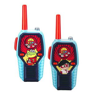 lot 7495 image: eKids Ryans World FRS Walkie Talkies for Kids with Lights and Sounds Kid Friendly Easy to Use