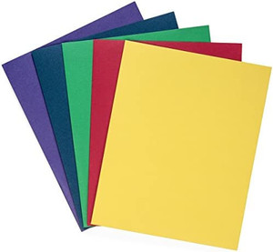 lot 7536 image: Blue Summit Supplies 100 Two Pocket Folders