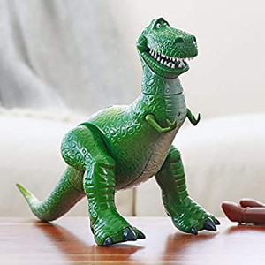 lot 7542 image: Disney Rex Interactive Talking Action Figure