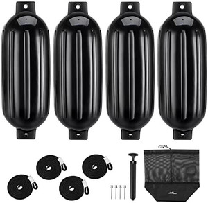 lot 7559 image: Affordura Boat Fender 4 Pack