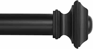 lot 7565 image: Ivilon Square Designed Style Window Side Curtain Rod