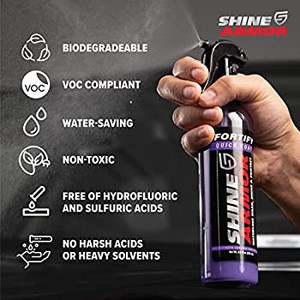 lot 7579 image: SHINE ARMOR Ceramic Coating Fortify Quick Coat Car Wax