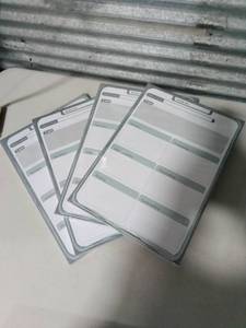lot 7583 image: Weekly Planner Focus List 4 Pack 60 Sheets Each