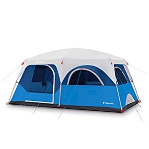 lot 5679 image: Columbia 8-Person Mammoth Creek Cabin Tent, Blue