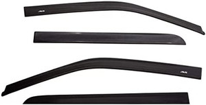 lot 5695 image: Rain Guard  Dark Smoke 4 pc  894033  Fits 2014-2018 Silverado & Sierra 1500 Crew, 2015-2019 Silverado & Sierra 2500HD-3500HD Crew