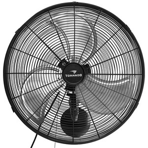 lot 20274 image: Tornado Pro Series 20 3-Speed High-Velocity Oscillating Metal Wall-Mounted Fan HI-FAN-20WMPRO-1P - 5,250 CFM, 120V, 1 Phase