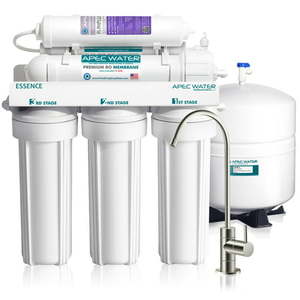 lot 20310 image: APEC Top Tier Alkaline Mineral Ph Ultra Safe Reverse Osmosis Drinking Water Filter System (ESSENCE ROES-PH75)