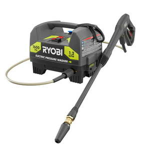 lot 20322 image: Ryobi 1 600-PSI 1.2-GPM Electric Pressure Washer RY141612
