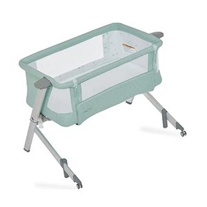 lot 30625 image: Dream On Me Skylar Bassinet and Beside Sleeper, JPMA Certified, Carry Bag Included, Mint