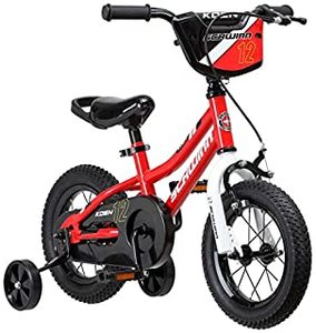 lot 40167 image: Schwinn Koen & Elm Toddler and Kids Bike, 12-Inch Wheels, Training Wheels Included, Red (B07K3G7DKB)