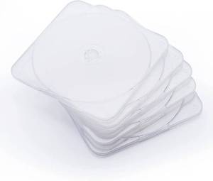 lot 40140 image: Box full of clear CD cases