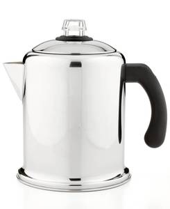 lot 11613 image: Farberware Stainless Steel 8 Cup Percolator