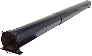 lot 11630 image: Valterra A04-5094BK RV Adjustable EZ Hose Carrier with Lockable Door Cap, Black