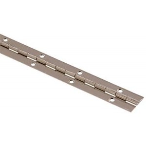 lot 31764 image: hillman hardware essentials 851063 continuous pin 24 x 1-14 nickel