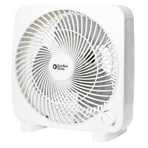 lot 31778 image: Comfort Zone Cz9bwt Box Fan