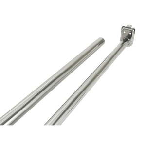 lot 41702 image: Design House Polished Chrome Adjustable Closet Rod 30-Inch to 48-Inch