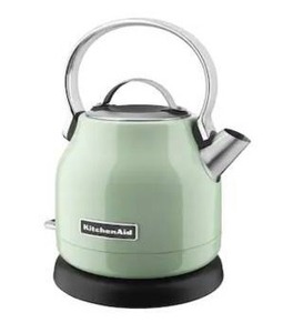 lot 21650 image: KitchenAid  Pistachio 5-Cup Corded Manual Electric Kettle