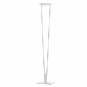 lot 3012 image: Sonneman 4674.03 V Contemporary Satin White LED Light Floor Lamp
