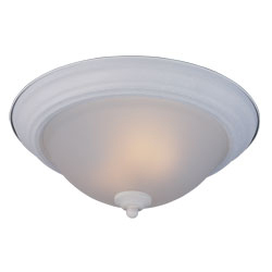 lot 3309 image: Maxim 85841FTTW, Flush Mount EE Glass Flush Mount Ceiling Light