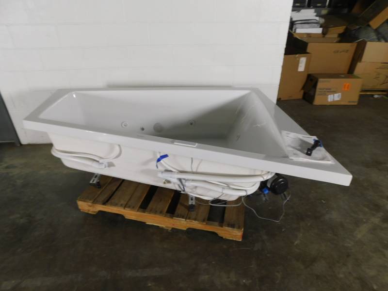 lot 2975 image: Duravit Whirlpool Bath Tub