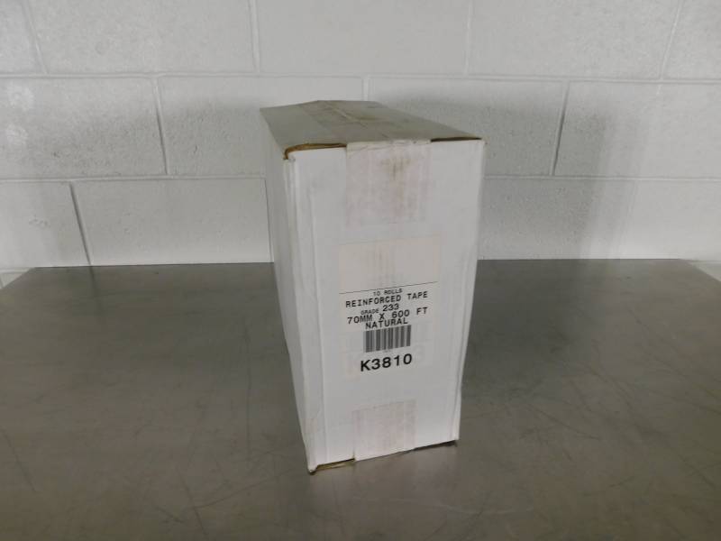 lot 3050 image: Case of Reinforced Tape Grade 233 Natural