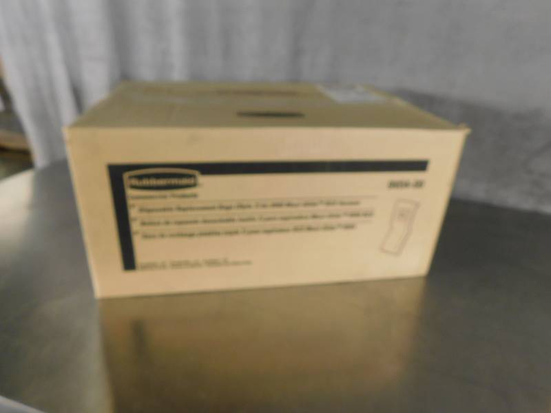 lot 3160 image: Case of Rubbermaid Disposable Replacement Vacuum Bags