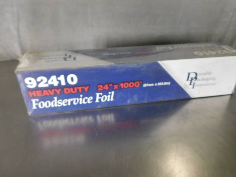 lot 3204 image: Durable Packaging International Heavy Duty 24 x 1000 Foodservice Foil Roll