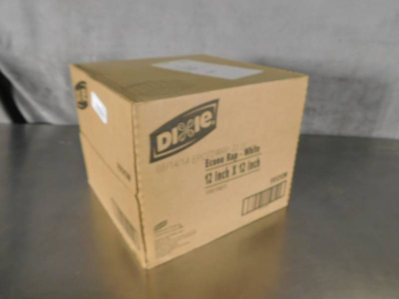 lot 3223 image: Case of Dixie� Products Food Shop� White Dry Waxed Sandwich Wrap
