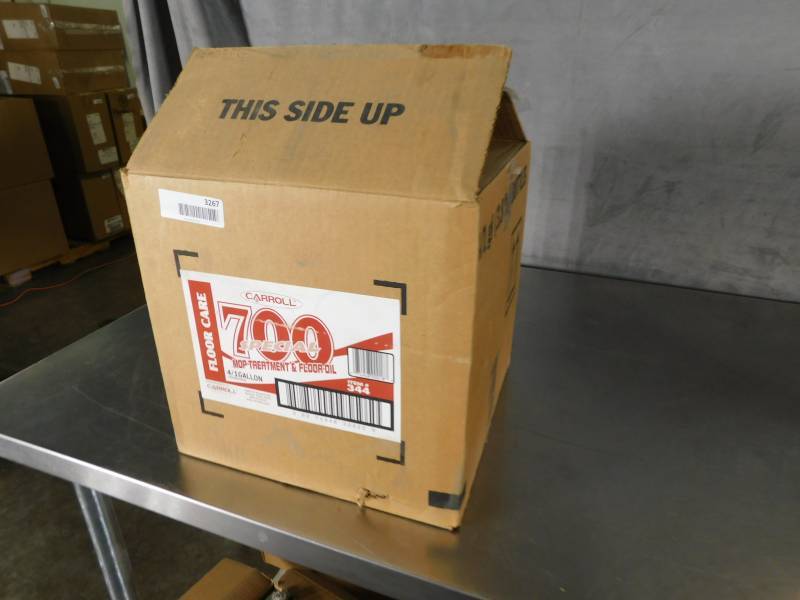 lot 3267 image: Carroll 700 Special Mop Treatment and Floor Oil