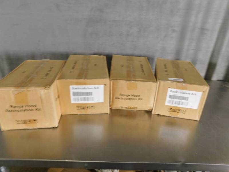 lot 3333 image: Lot of Range Hood Recirculation Kits