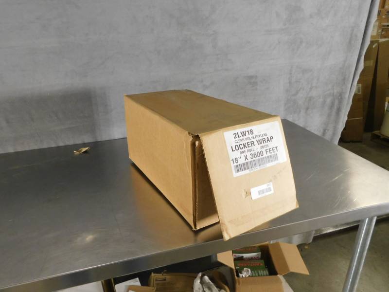lot 3372 image: Roll of Locker Wrap