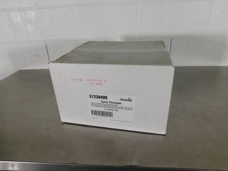 lot 3025 image: Caser of Deversey Suma Diverpak Premium Encapsulated Heavy Duty Dish Detergent